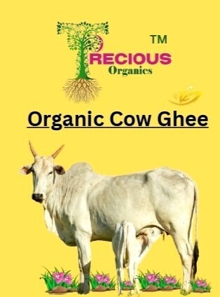 Organic Cow Ghee Label